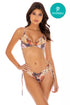 Luli Fama Skins Drawstring Side Brazilian Bottom